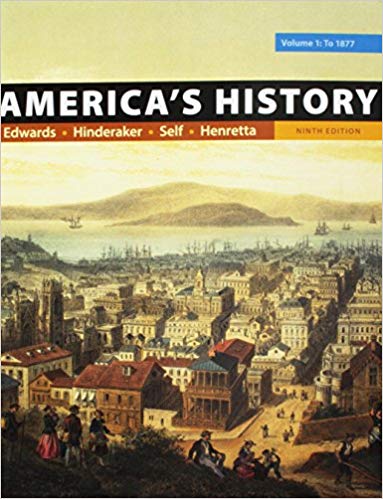 America's History, Volume 1 Ninth Edition